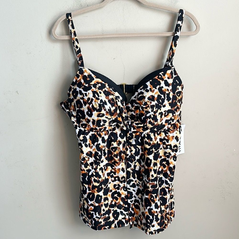 FULLFITALL Floral Tankini Top 18